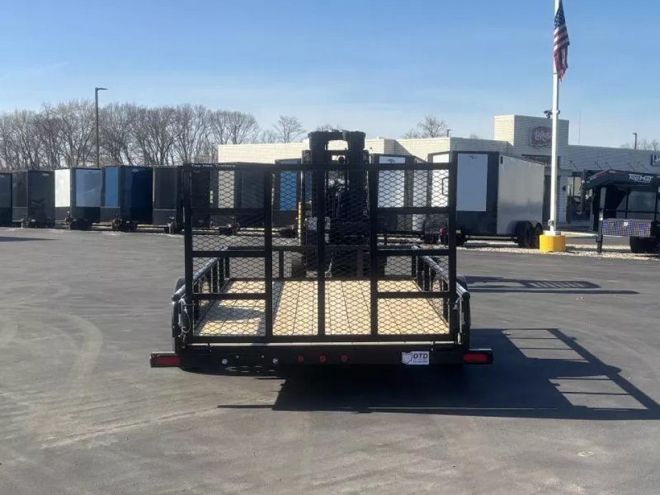 New 2026 Top Hat Trailers 6.5' X 12' BP Utility Trailer