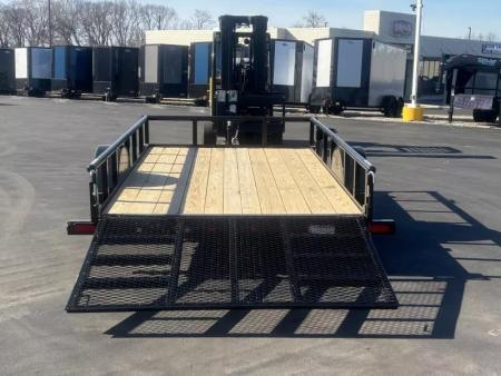 New 2026 Top Hat Trailers 6.5' X 12' BP Utility Trailer