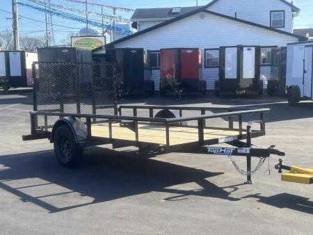 New 2026 Top Hat Trailers 6.5' X 12' BP Utility Trailer