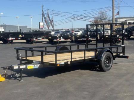 New 2026 Top Hat Trailers 6.5' X 12' BP Utility Trailer