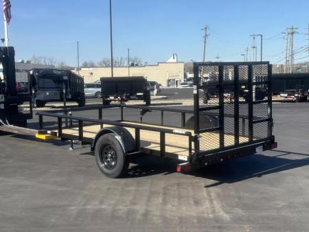 New 2026 Top Hat Trailers 6.5' X 12' BP Utility Trailer