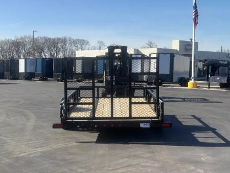 New 2026 Top Hat Trailers 6.5' X 12' BP Utility Trailer