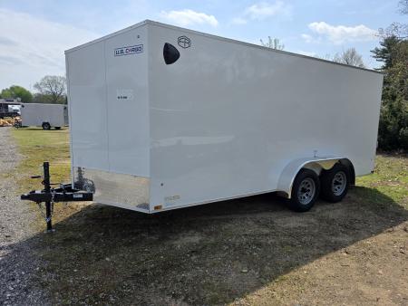 New 2027 US Cargo 7X16 TANDEM AXLE 6' TALL RAMP DOOR DRINGS Cargo / Enclosed Trailer