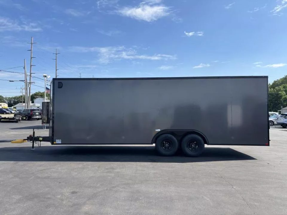 New 2026 Diamond Cargo 8.5' X 24' TA V-Nosed Enclosed Trailer/ 5 Year Warranty