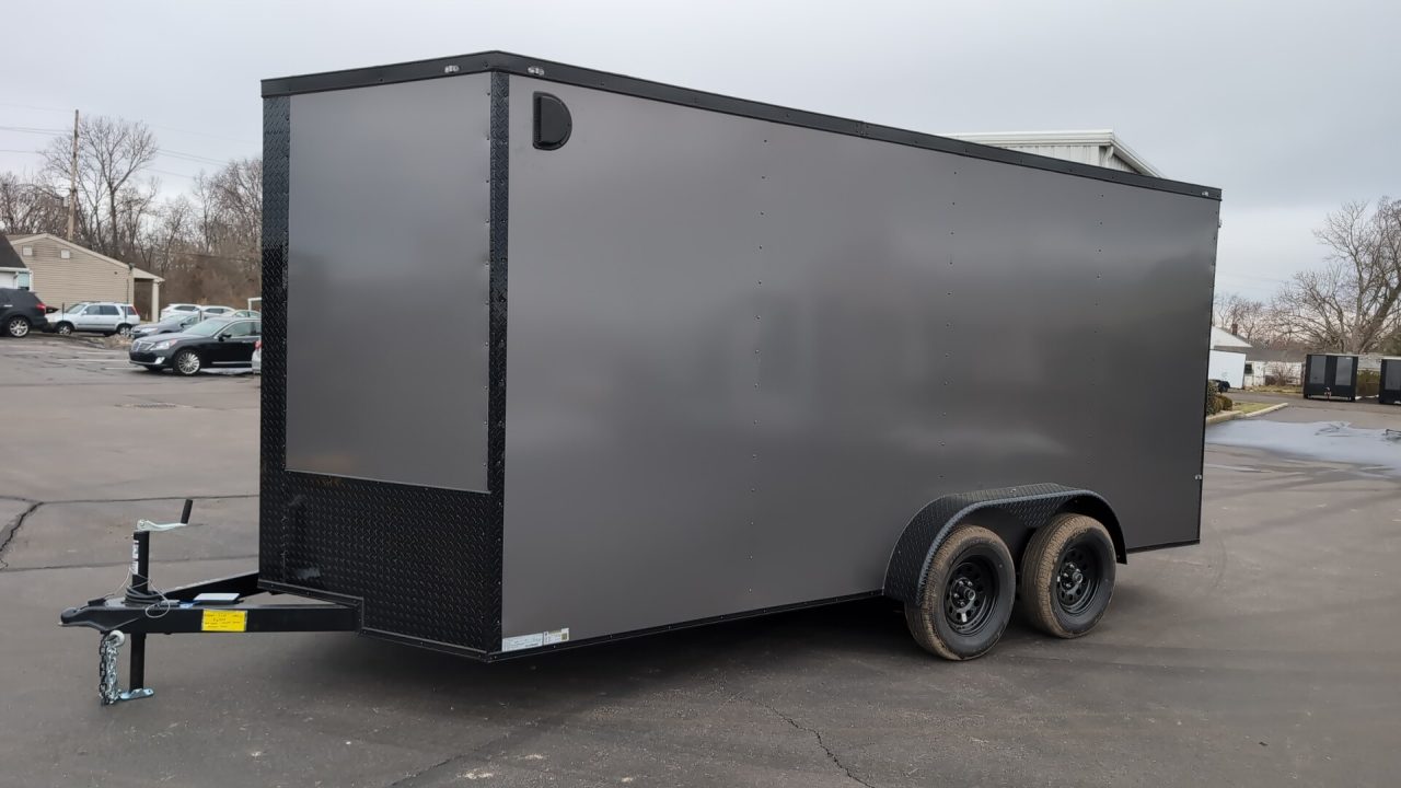 New 2026 Maximum Cargo 7' X 16' V-NOSE ENCLOSED TRAILER/ 5 YEAR WARRANTY