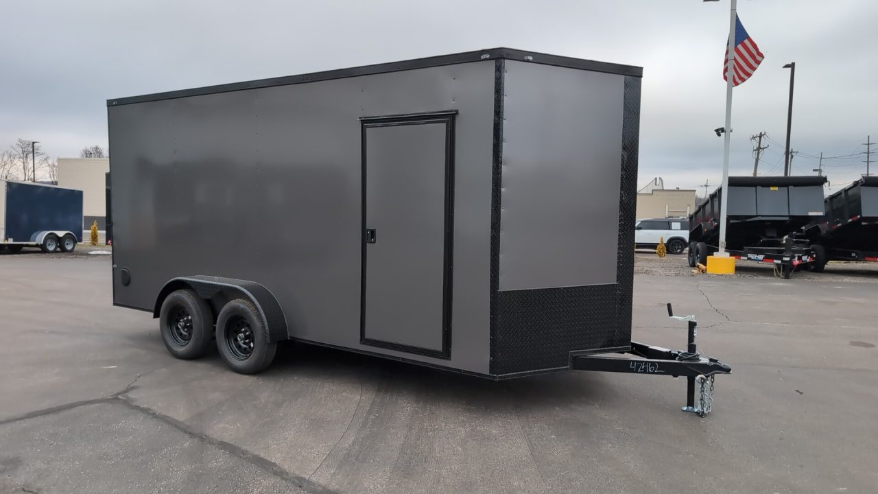New 2026 Maximum Cargo 7' X 16' V-NOSE ENCLOSED TRAILER/ 5 YEAR WARRANTY