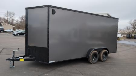 New 2026 Maximum Cargo 7' X 16' V-NOSE ENCLOSED TRAILER/ 5 YEAR WARRANTY