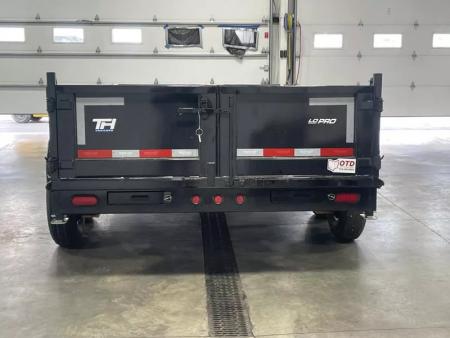 New 2026 Top Hat Trailers 7'x14' DX 14 / 2 FT SIDES/' 7 GAUGE Dump Trailer