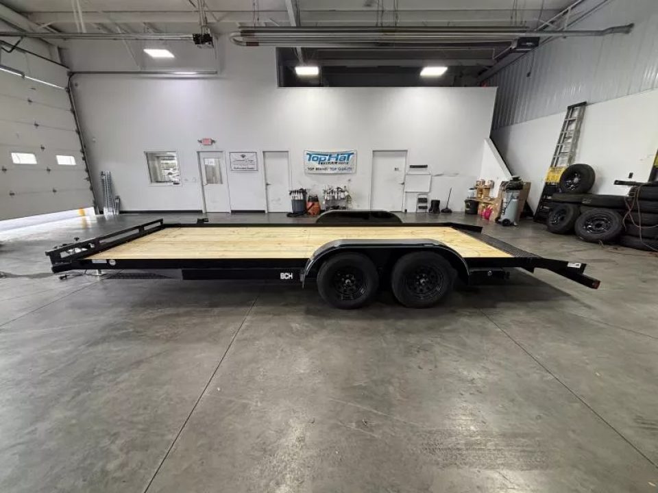 New 2026 Top Hat Trailers 7' X 20' FT. Car Hauler Car / Racing Trailer