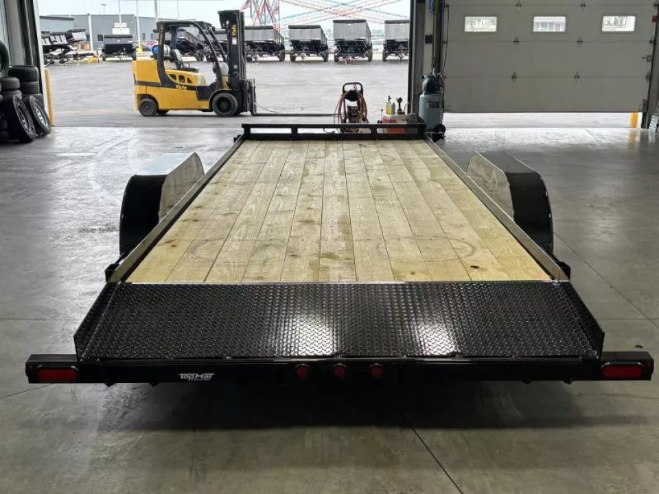 New 2026 Top Hat Trailers 7' X 20' FT. Car Hauler Car / Racing Trailer