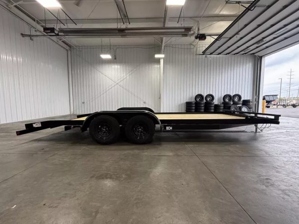 New 2026 Top Hat Trailers 7' X 20' FT. Car Hauler Car / Racing Trailer
