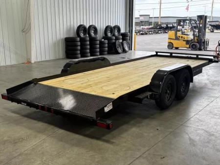 New 2026 Top Hat Trailers 7' X 20' FT. Car Hauler Car / Racing Trailer