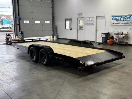 New 2026 Top Hat Trailers 7' X 20' FT. Car Hauler Car / Racing Trailer