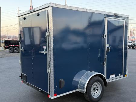 New 2026 Diamond Cargo 6' x 10' SA V-Nose Enclosed Trailer / 5 Year Warranty