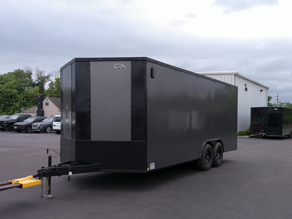 New 2026 Diamond Cargo 8.5 x 18' TA V-Nose Enclosed Trailer / 5 Year Warranty