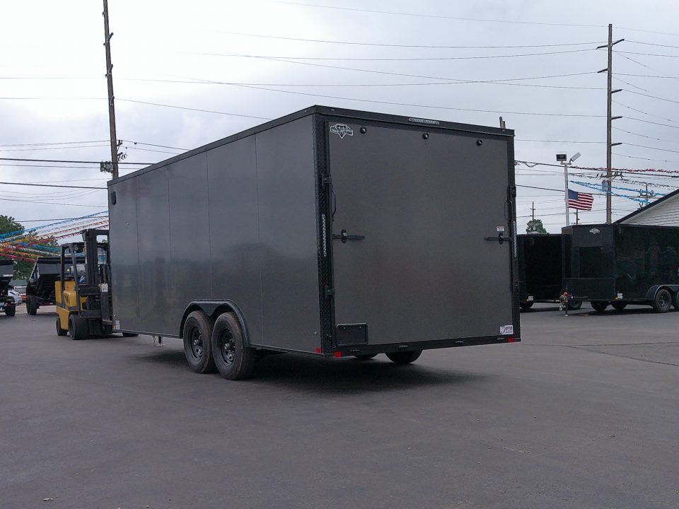 New 2026 Diamond Cargo 8.5 x 18' TA V-Nose Enclosed Trailer / 5 Year Warranty