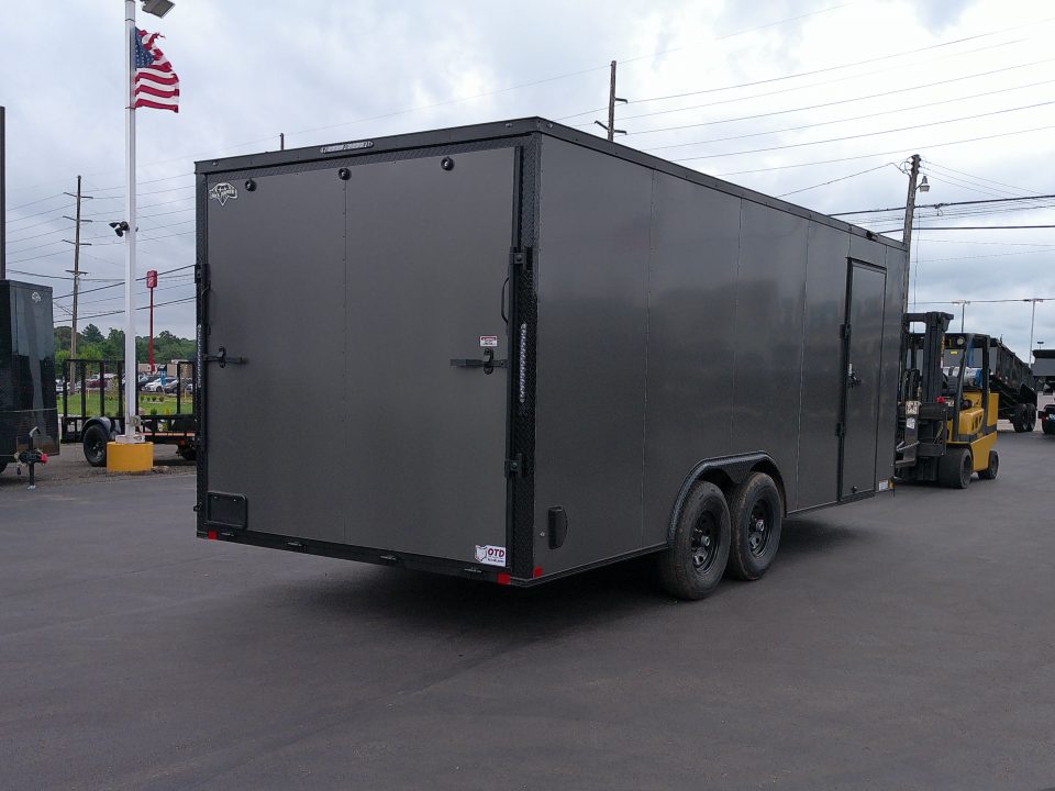 New 2026 Diamond Cargo 8.5 x 18' TA V-Nose Enclosed Trailer / 5 Year Warranty