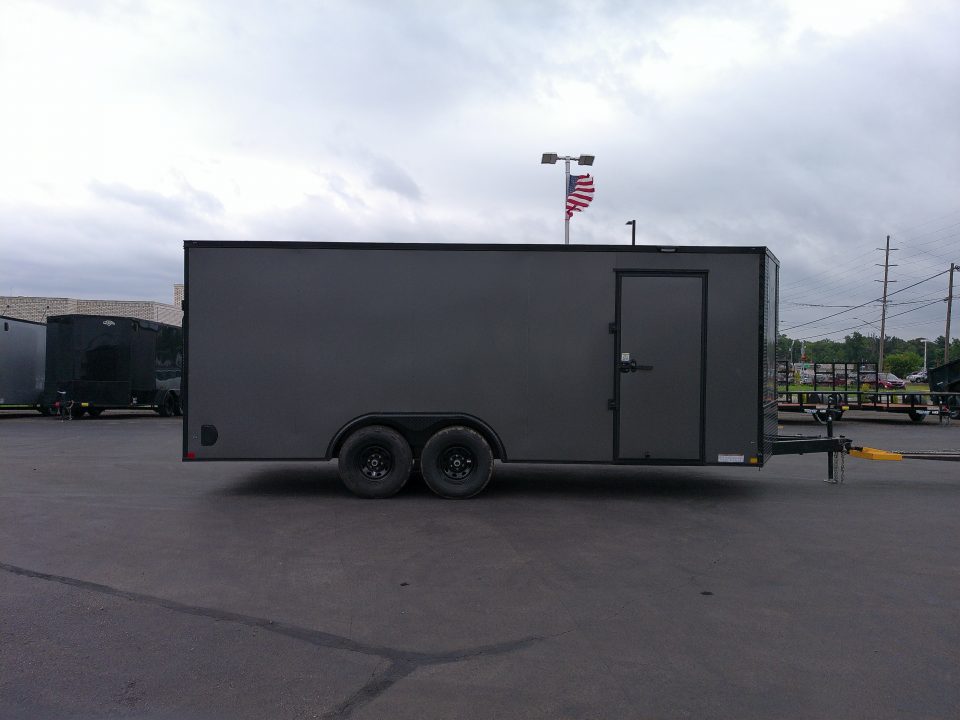 New 2026 Diamond Cargo 8.5 x 18' TA V-Nose Enclosed Trailer / 5 Year Warranty