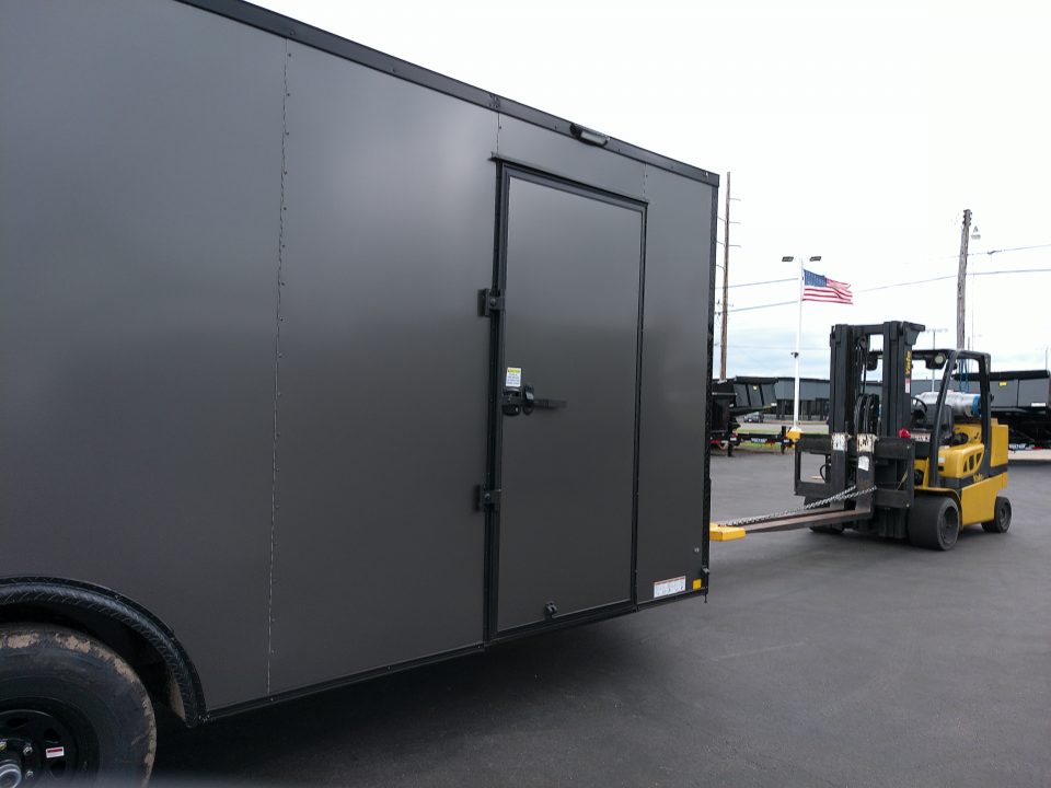 New 2026 Diamond Cargo 8.5 x 18' TA V-Nose Enclosed Trailer / 5 Year Warranty