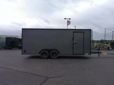 New 2026 Diamond Cargo 8.5 x 18' TA V-Nose Enclosed Trailer / 5 Year Warranty