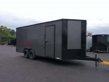 New 2026 Diamond Cargo 8.5 x 18' TA V-Nose Enclosed Trailer / 5 Year Warranty