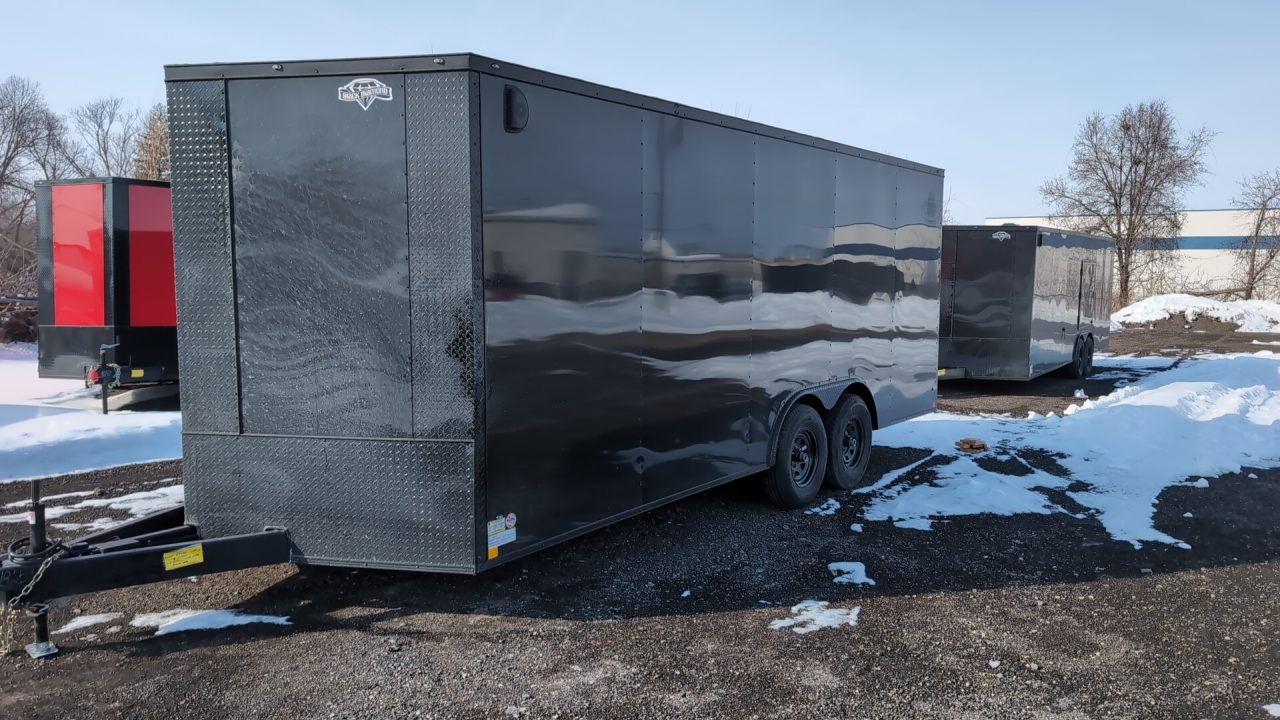 New 2026 Diamond Cargo 8.5' x 20' TA V-Nose Enclosed Trailer / 5 Year Warranty
