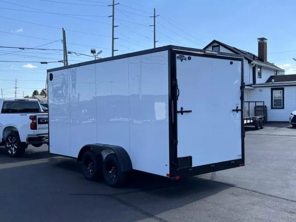New 2026 Diamond Cargo 7' x 16' V-Nose Enclosed Trailer / 5 Year Warranty