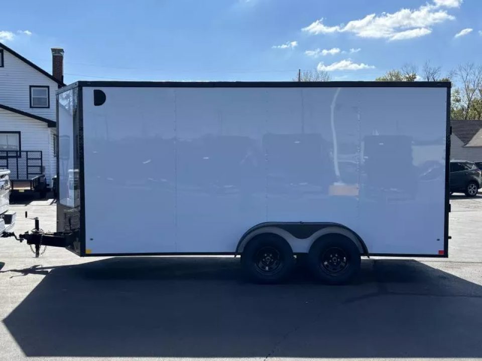 New 2026 Diamond Cargo 7' x 16' V-Nose Enclosed Trailer / 5 Year Warranty