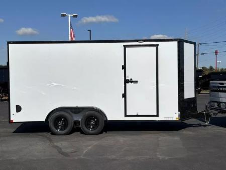 New 2026 Diamond Cargo 7' x 16' V-Nose Enclosed Trailer / 5 Year Warranty