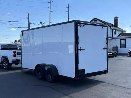 New 2026 Diamond Cargo 7' x 16' V-Nose Enclosed Trailer / 5 Year Warranty