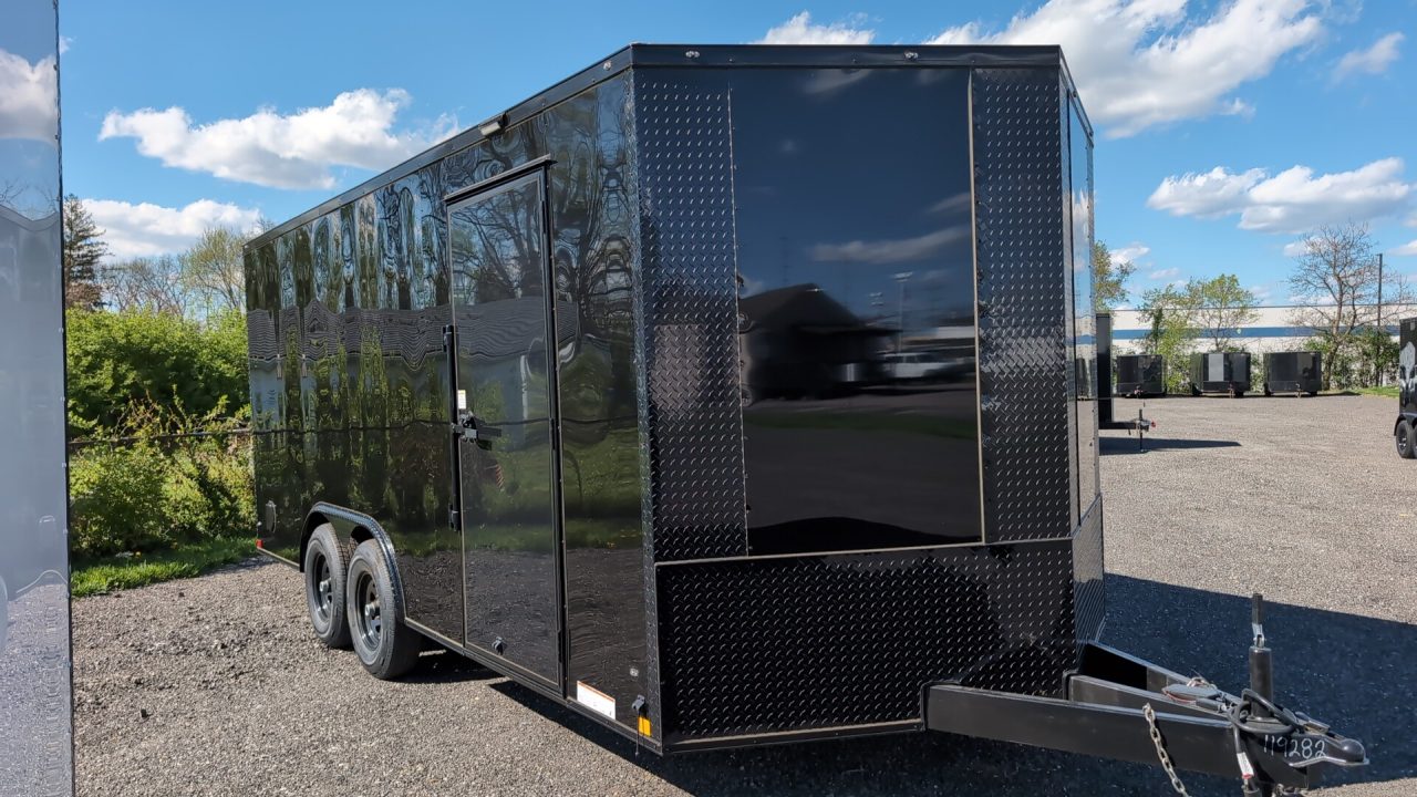 New 2026 Diamond Cargo 8.5 x 18' TA V-Nose Enclosed Trailer / 5 Year Warranty