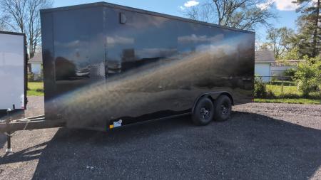 New 2026 Diamond Cargo 8.5 x 18' TA V-Nose Enclosed Trailer / 5 Year Warranty