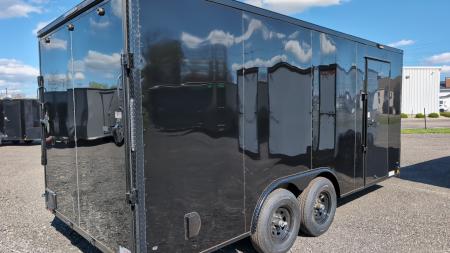 New 2026 Diamond Cargo 8.5 x 18' TA V-Nose Enclosed Trailer / 5 Year Warranty