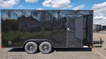 New 2026 Diamond Cargo 8.5 x 18' TA V-Nose Enclosed Trailer / 5 Year Warranty