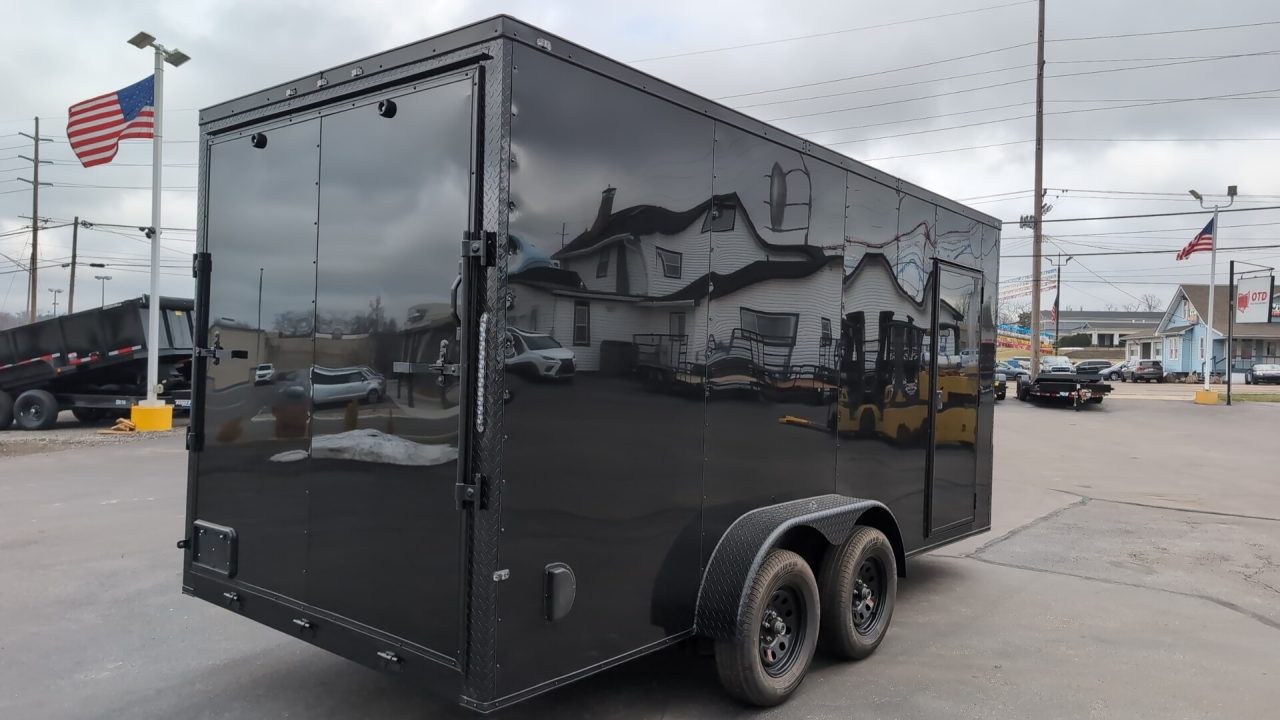 New 2026 Maximum Cargo 7' X 16' V-NOSE ENCLOSED TRAILER/ 5 YEAR WARRANTY