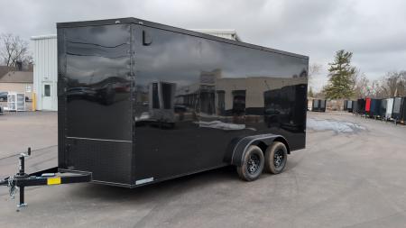 New 2026 Maximum Cargo 7' X 16' V-NOSE ENCLOSED TRAILER/ 5 YEAR WARRANTY