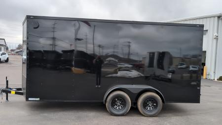 New 2026 Maximum Cargo 7' X 16' V-NOSE ENCLOSED TRAILER/ 5 YEAR WARRANTY
