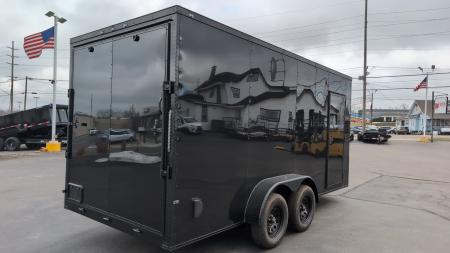 New 2026 Maximum Cargo 7' X 16' V-NOSE ENCLOSED TRAILER/ 5 YEAR WARRANTY