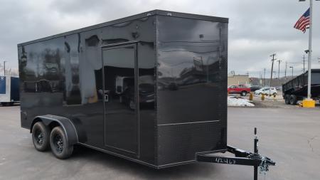 New 2026 Maximum Cargo 7' X 16' V-NOSE ENCLOSED TRAILER/ 5 YEAR WARRANTY