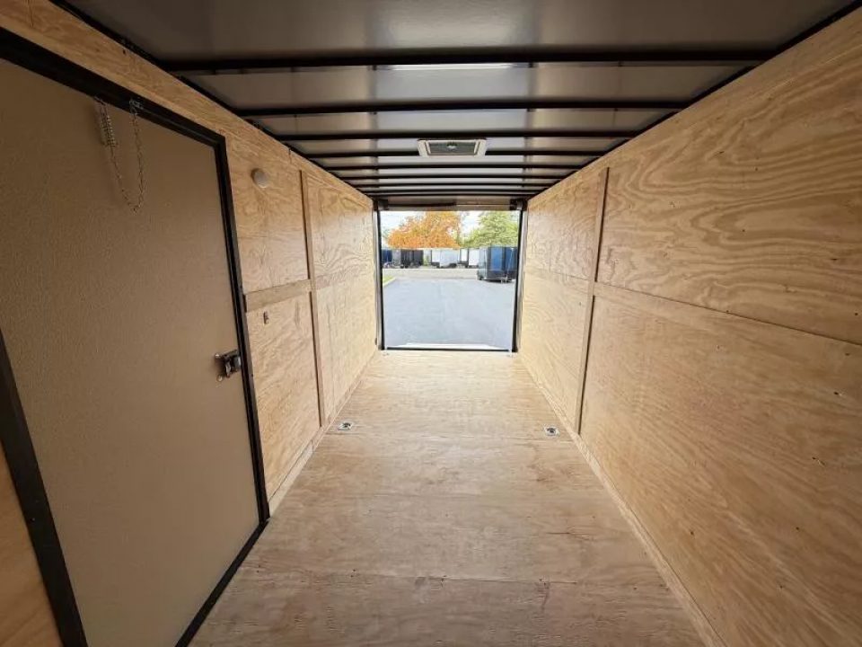 New 2026 Diamond Cargo 7' x 16' TA V-Nose Enclosed Trailer / 5 Year Warranty