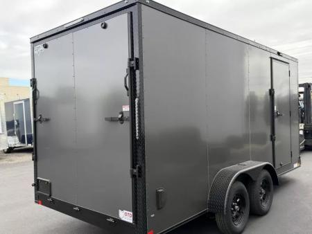 New 2026 Diamond Cargo 7' x 16' TA V-Nose Enclosed Trailer / 5 Year Warranty