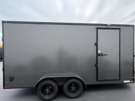 New 2026 Diamond Cargo 7' x 16' TA V-Nose Enclosed Trailer / 5 Year Warranty