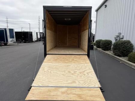 New 2026 Diamond Cargo 7' x 16' TA V-Nose Enclosed Trailer / 5 Year Warranty