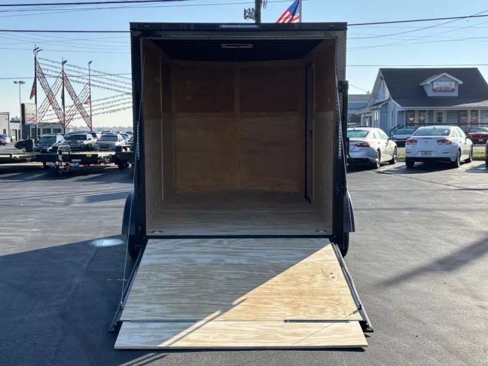 New 2026 Diamond Cargo 7' x 14' TA V-Nose Enclosed Trailer / 5 Year Warranty