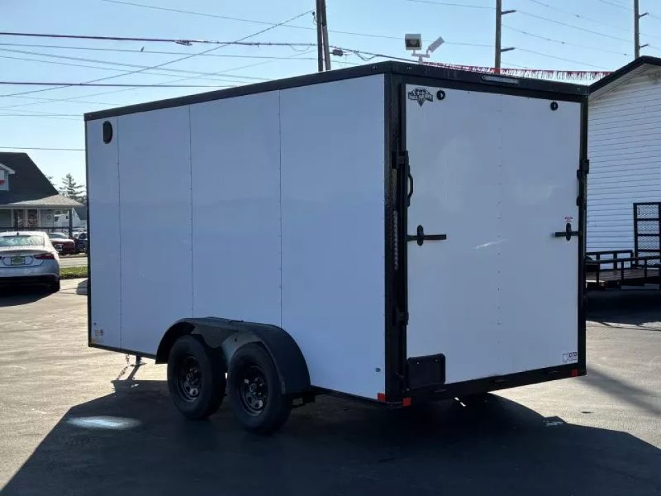 New 2026 Diamond Cargo 7' x 14' TA V-Nose Enclosed Trailer / 5 Year Warranty