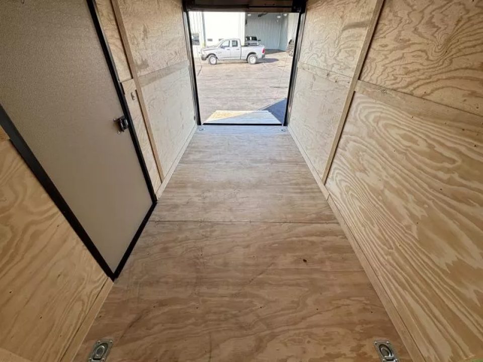 New 2026 Diamond Cargo 7' x 14' TA V-Nose Enclosed Trailer / 5 Year Warranty