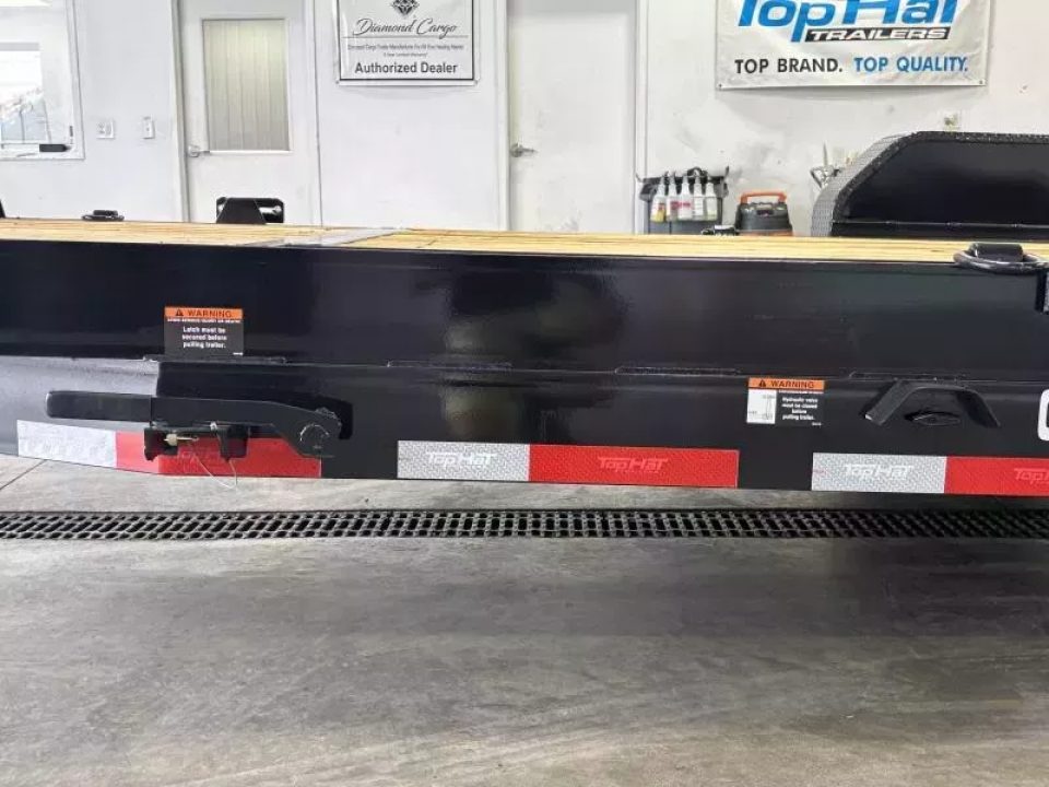 New 2025 Top Hat Trailers TILT DECK SHOCK 10K - 22x83" TDS 14K Tilt Trailer