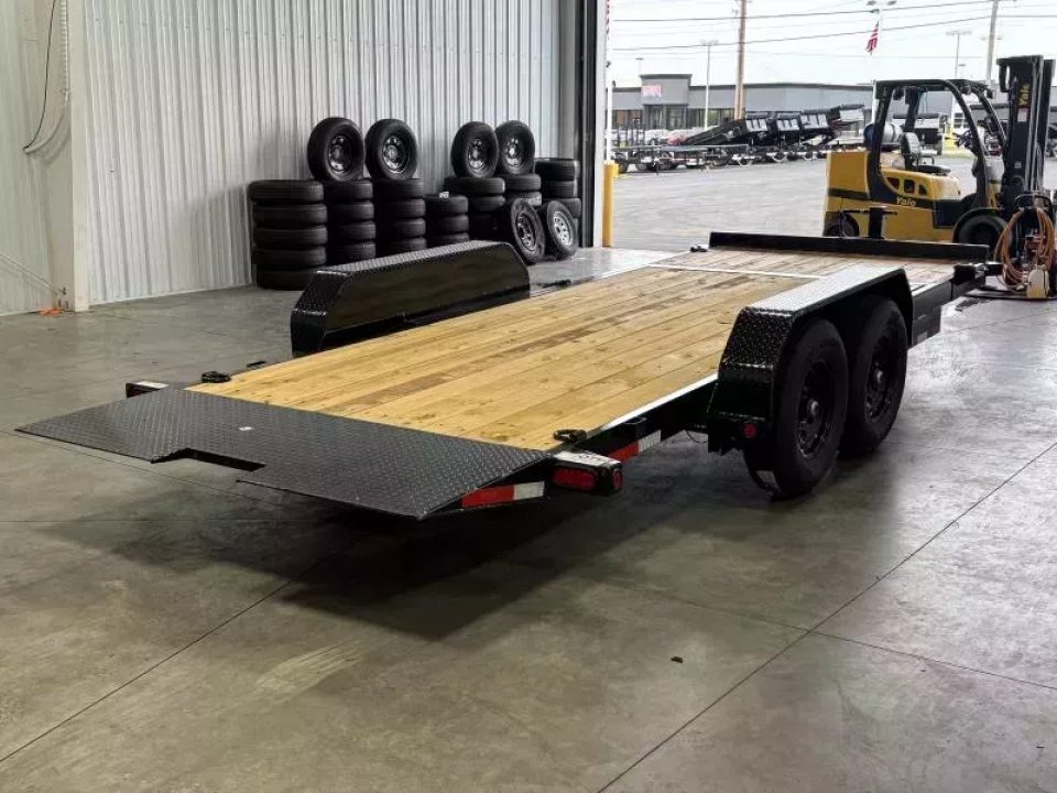 New 2025 Top Hat Trailers TILT DECK SHOCK 10K - 22x83" TDS 14K Tilt Trailer