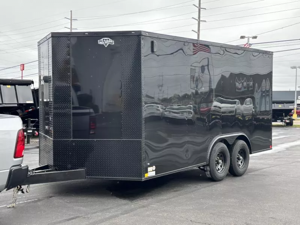 New 2026 Diamond Cargo 8.5' x 16' TA V-Nose Enclosed Trailer / 5 Year Warranty