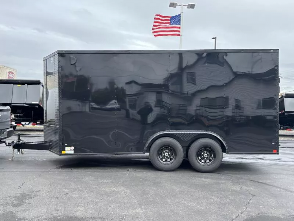 New 2026 Diamond Cargo 8.5' x 16' TA V-Nose Enclosed Trailer / 5 Year Warranty